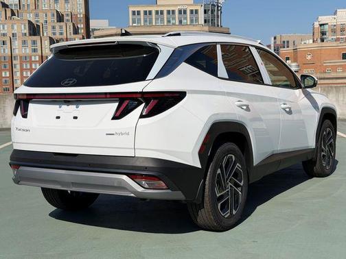 Creamy White Pearl 2026 Hyundai TUCSON Hybrid Limited