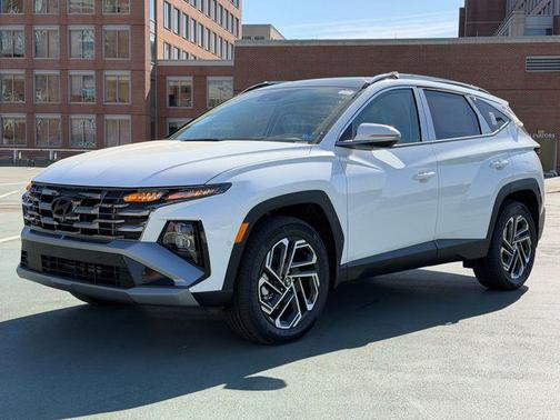 Creamy White Pearl 2026 Hyundai TUCSON Hybrid Limited