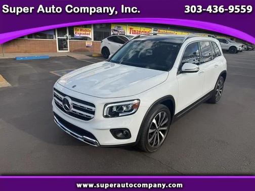 WHITE 2021 Mercedes-Benz GLB 250 4MATIC