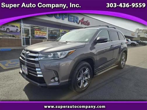 GRAY 2018 Toyota Highlander Limited