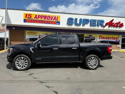 BLACK 2021 Ford F-150 Platinum