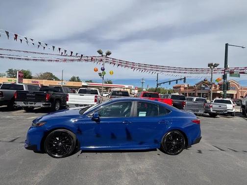 BLUE 2025 Toyota Camry LE