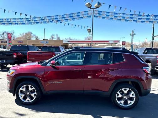 RED 2021 Jeep Compass Limited
