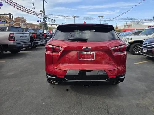 RED 2021 Chevrolet Blazer RS