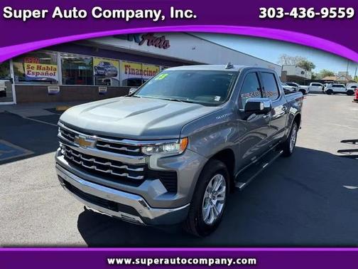 GRAY 2023 Chevrolet Silverado 1500 LTZ