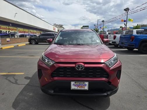RED 2019 Toyota RAV4 LE