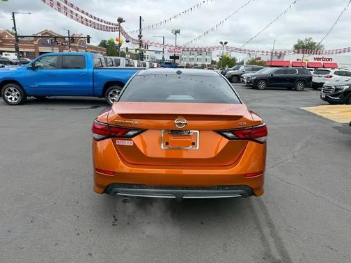 ORANGE 2022 Nissan Sentra SR