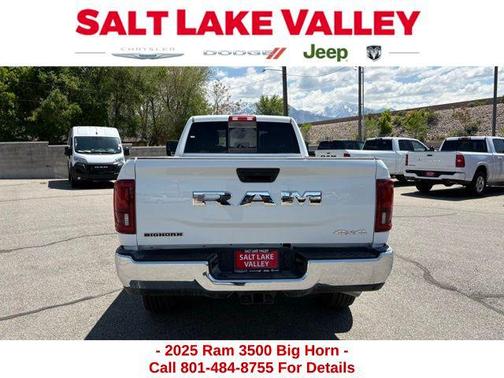 2025 RAM 3500 Big Horn Crew Cab 4x4 8' Box