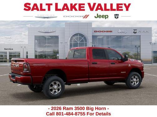 2026 RAM 3500 Big Horn Crew Cab 4x4 8' Box