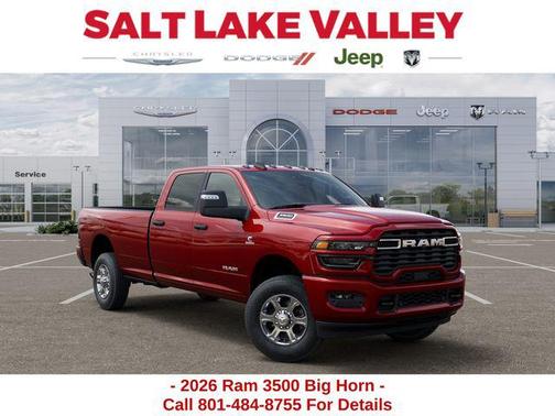 2026 RAM 3500 Big Horn Crew Cab 4x4 8' Box