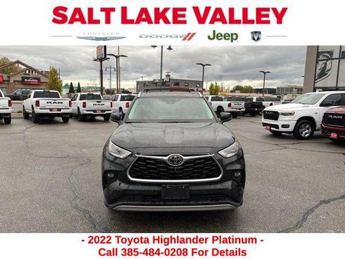 2022 Toyota Highlander Platinum
