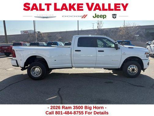 2026 RAM 3500 Big Horn Crew Cab 4x4 8' Box