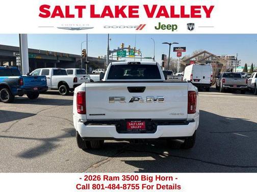 2026 RAM 3500 Big Horn Crew Cab 4x4 8' Box