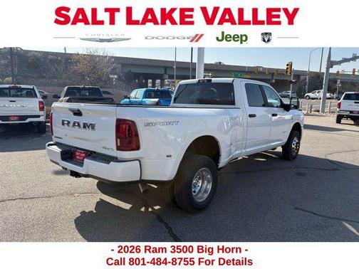 2026 RAM 3500 Big Horn Crew Cab 4x4 8' Box