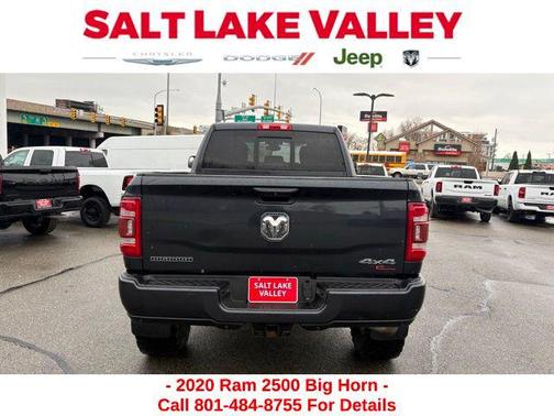 2020 RAM 2500 Big Horn Crew Cab 4X4 6'4' Box