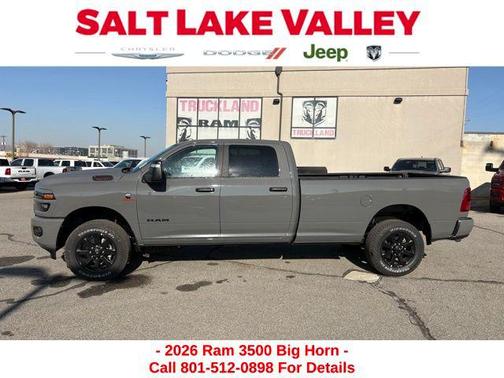 2026 RAM 3500 Big Horn Crew Cab 4x4 8' Box