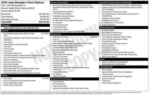 2025 Jeep Wrangler Rubicon