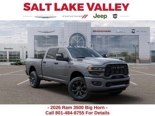 2026 RAM 3500 Big Horn Crew Cab 4x4 6'4' Box