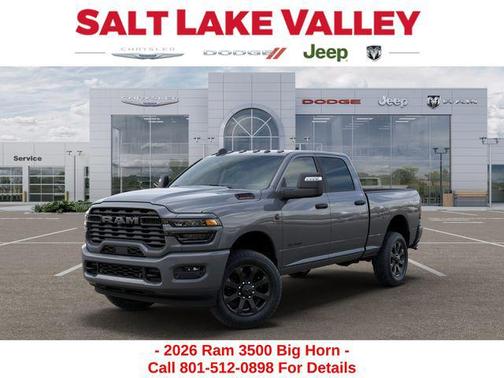 2026 RAM 3500 Big Horn Crew Cab 4x4 6'4' Box