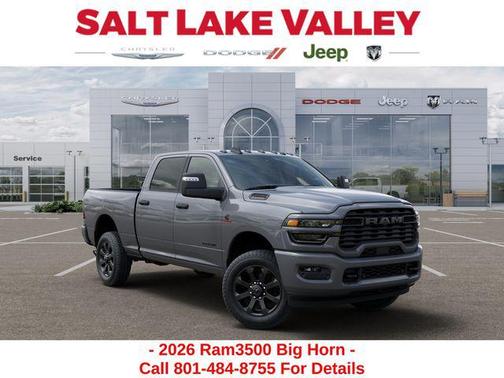 2026 RAM 3500 Big Horn Crew Cab 4x4 6'4' Box
