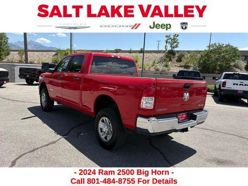 2024 RAM 2500 Big Horn Crew Cab 4x4 6'4' Box