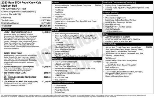 2023 RAM 2500 Power Wagon