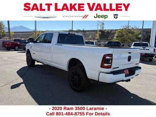 2020 RAM 3500 Laramie Crew Cab 4x4 8' Box