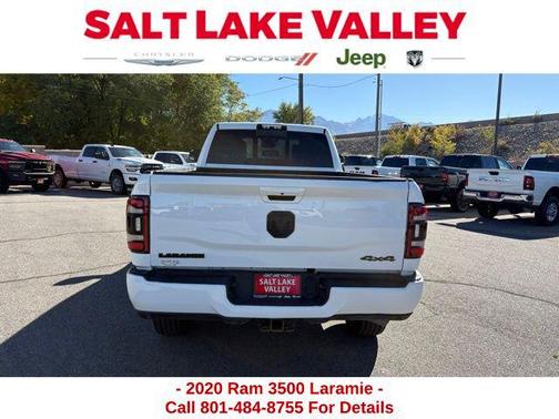 2020 RAM 3500 Laramie Crew Cab 4x4 8' Box