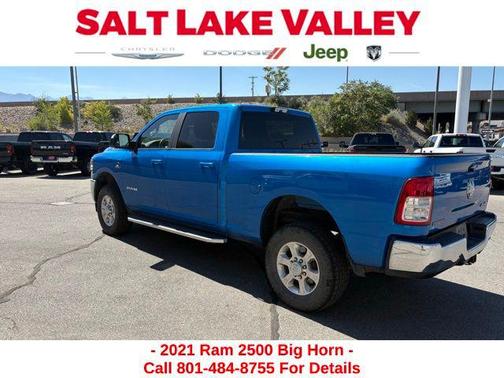 2021 RAM 2500 Big Horn Crew Cab 4x4 6'4' Box