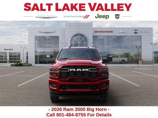 2026 RAM 3500 Big Horn Crew Cab 4x4 8' Box