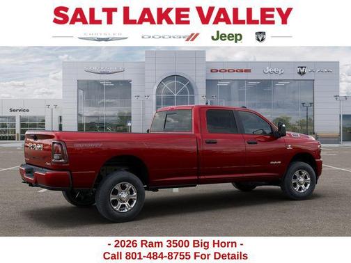 2026 RAM 3500 Big Horn Crew Cab 4x4 8' Box