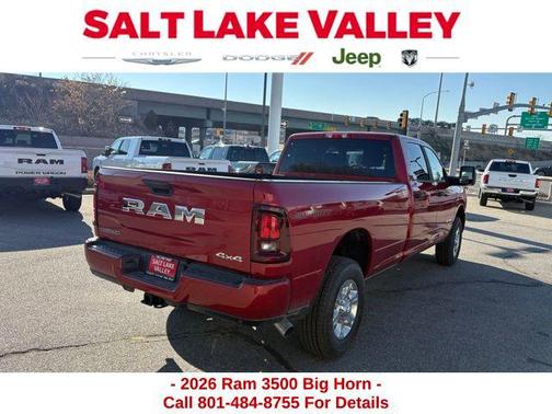 2026 RAM 3500 Big Horn Crew Cab 4x4 8' Box