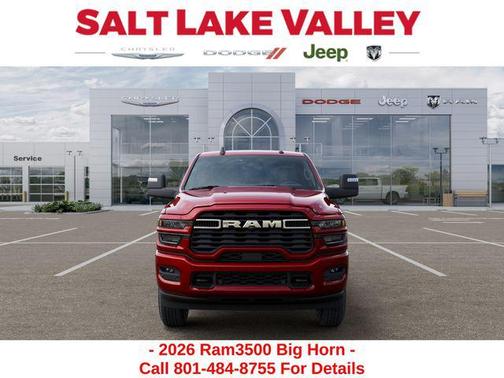2026 RAM 3500 Big Horn Crew Cab 4x4 8' Box