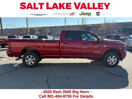 2026 RAM 3500 Big Horn Crew Cab 4x4 8' Box