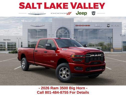 2026 RAM 3500 Big Horn Crew Cab 4x4 8' Box