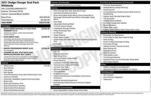 2021 Dodge Charger R/T Scat Pack
