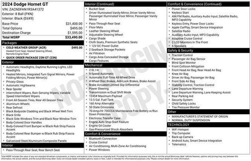 2024 Dodge Hornet GT