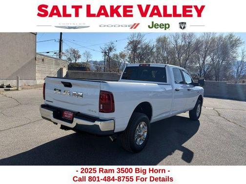 2025 RAM 3500 Big Horn Crew Cab 4x4 8' Box