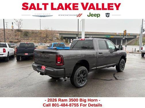 2026 RAM 3500 Big Horn Crew Cab 4x4 6'4' Box