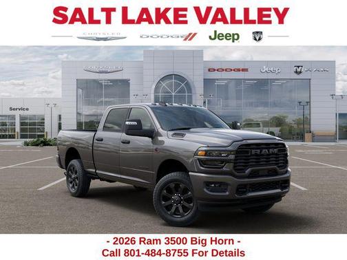 2026 RAM 3500 Big Horn Crew Cab 4x4 6'4' Box