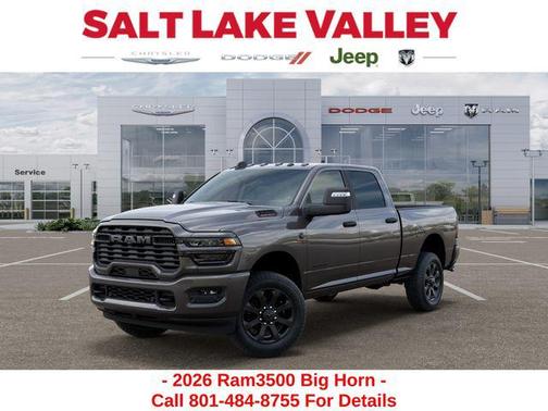 2026 RAM 3500 Big Horn Crew Cab 4x4 6'4' Box