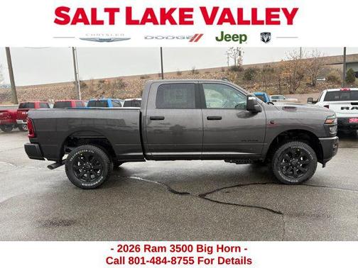 2026 RAM 3500 Big Horn Crew Cab 4x4 6'4' Box