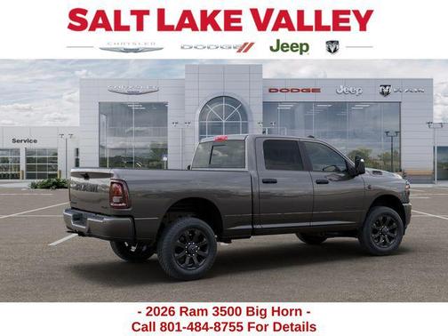 2026 RAM 3500 Big Horn Crew Cab 4x4 6'4' Box