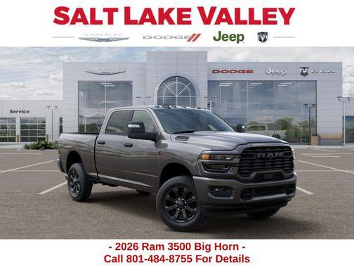 2026 RAM 3500 Big Horn Crew Cab 4x4 6'4' Box