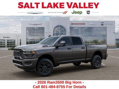2026 RAM 3500 Big Horn Crew Cab 4x4 6'4' Box