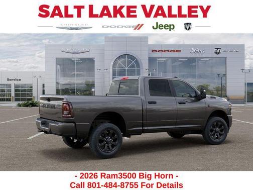 2026 RAM 3500 Big Horn Crew Cab 4x4 6'4' Box
