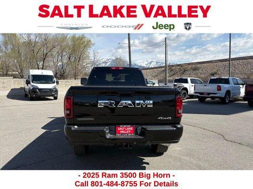 2025 RAM 3500 Big Horn Crew Cab 4x4 8' Box
