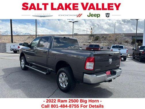 2022 RAM 2500 Big Horn Crew Cab 4x4 6'4' Box