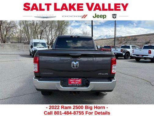 2022 RAM 2500 Big Horn Crew Cab 4x4 6'4' Box