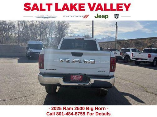 2025 RAM 2500 Big Horn Crew Cab 4x4 6'4' Box